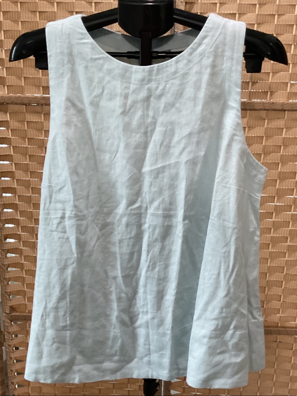 Banana Republic Light Blue Sleeveless Tank Top